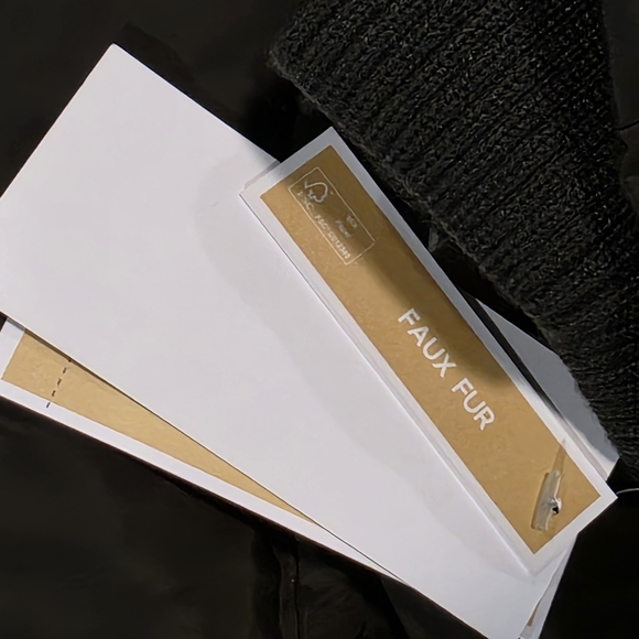 Michael Kors Dark Hunter Green WARM COZY Puffer Coat with Fur Hood Size XL NEW - Picture 11 of 12